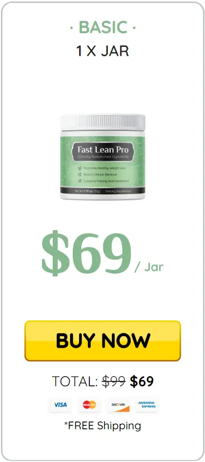 Fast Lean Pro 30 Day Supply